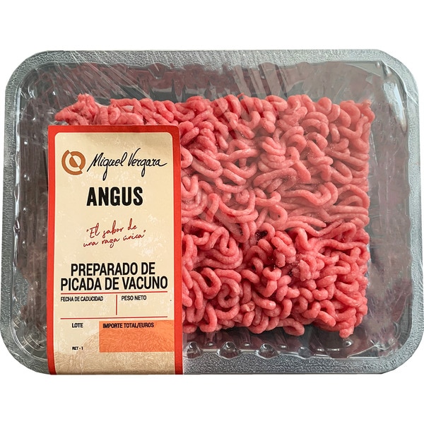 Comprar Preparado De Carne Picada De Vacuno Raza Angus Bandeja G