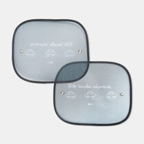 Bbest set of two grey car sunshades