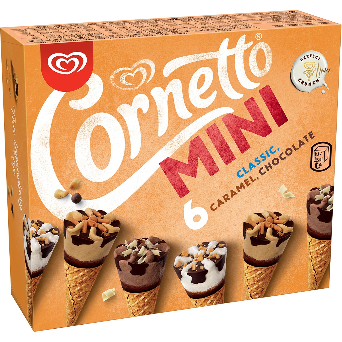 Buy Assorted Mini Ice Cream Cones In Various Flavours 6 Case 360 Ml