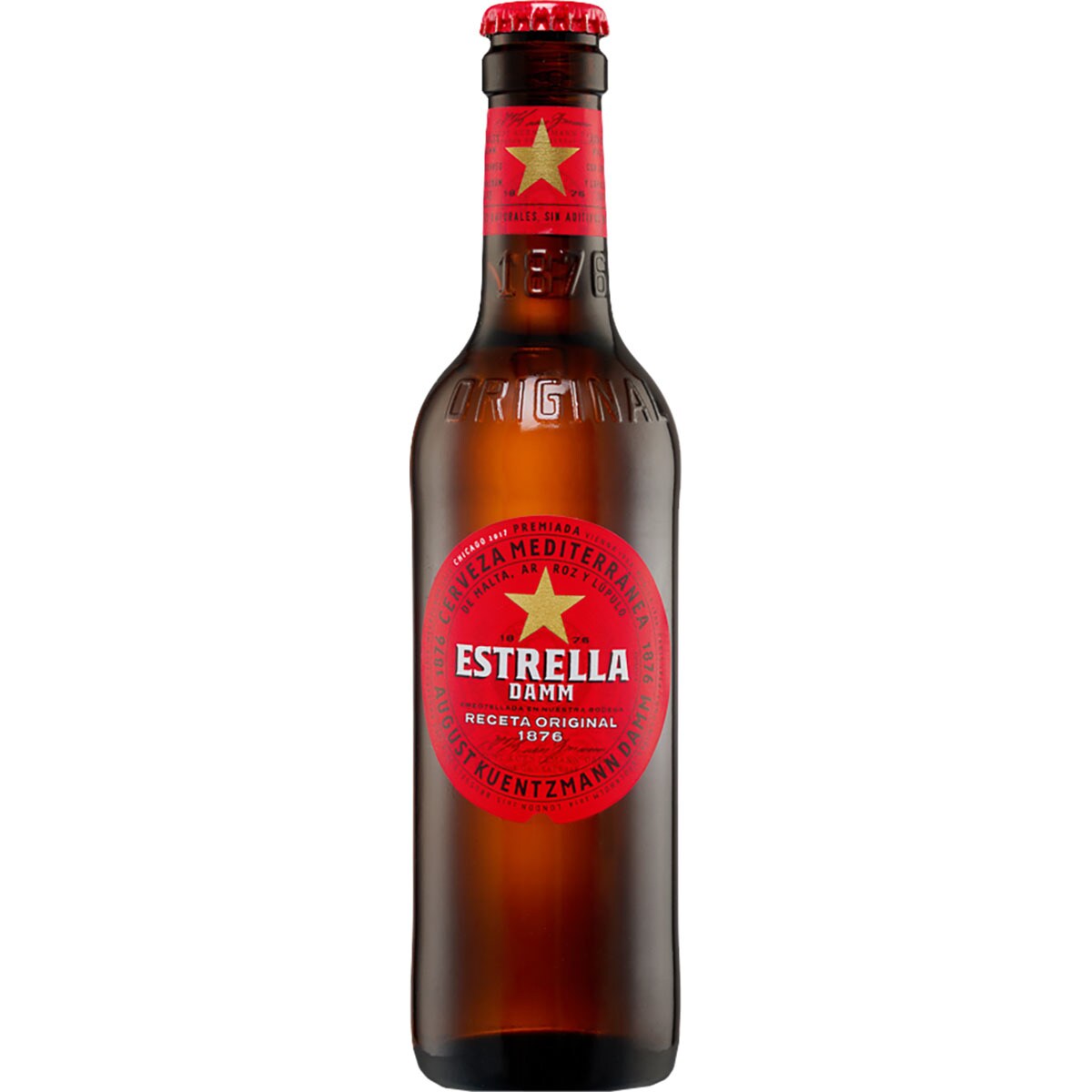 Comprar Cerveza Rubia Mediterr Nea De Malta Arroz Y L Pulo Botella