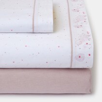 Cotton Juice Baby Home Pink Sheep 100% cotton sheet set (available in various sizes)