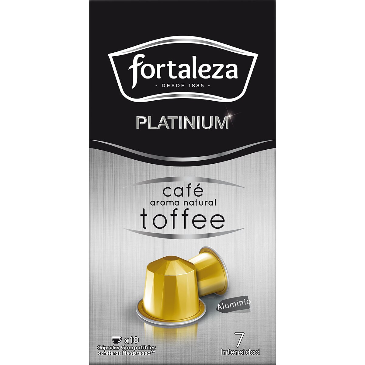 Coffee With Toffee Intensity Case Capsules Compatible With