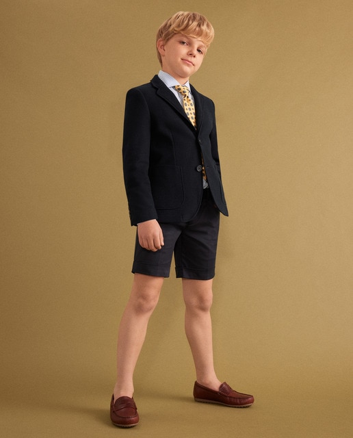 Boys navy dress on sale shorts