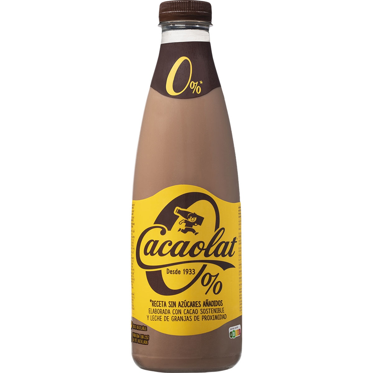 Batido De Cacao Uht Sin Az Cares A Adidos Sin Gluten Botella L