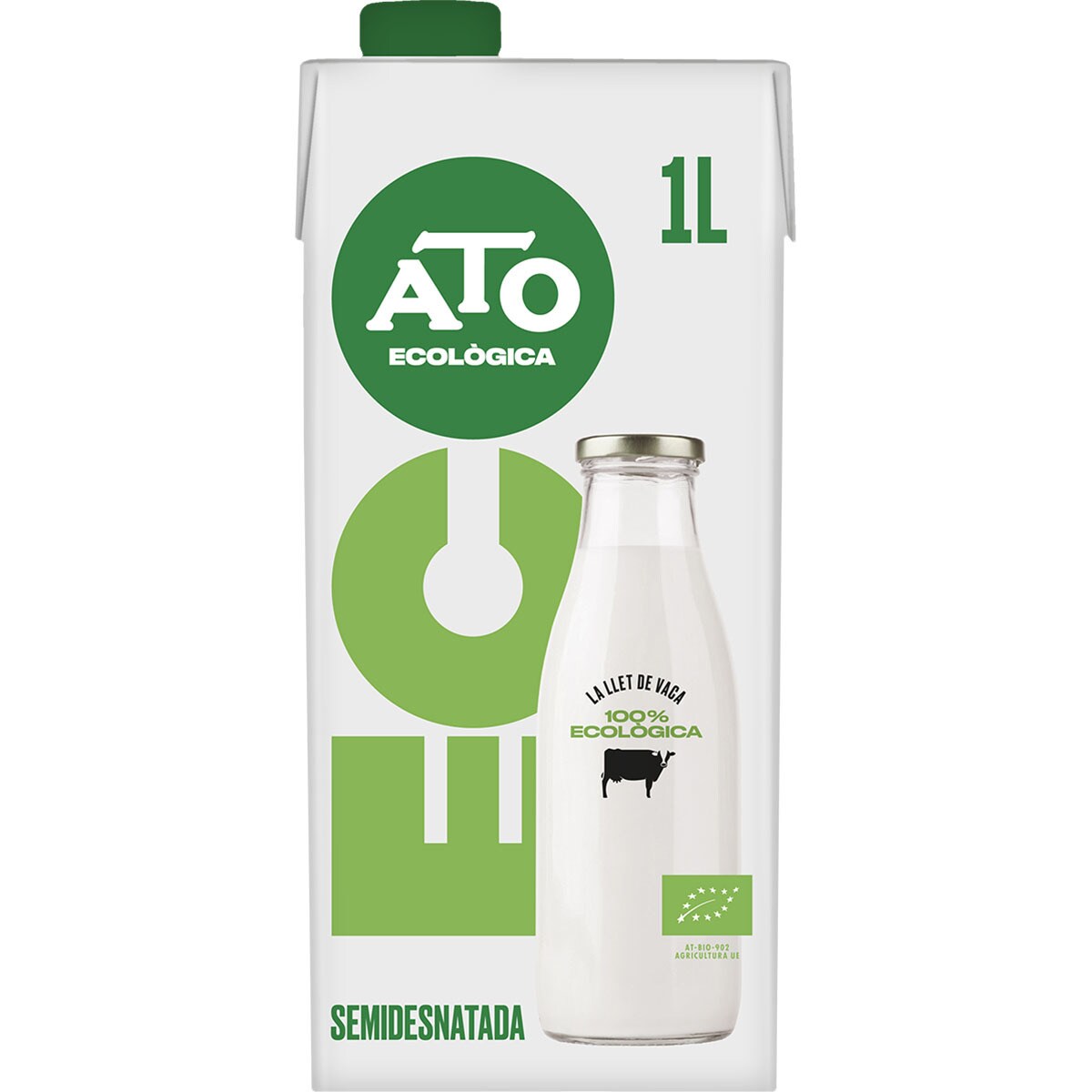 Comprar Leche Semidesnatada Ecol Gica Brik L Ato