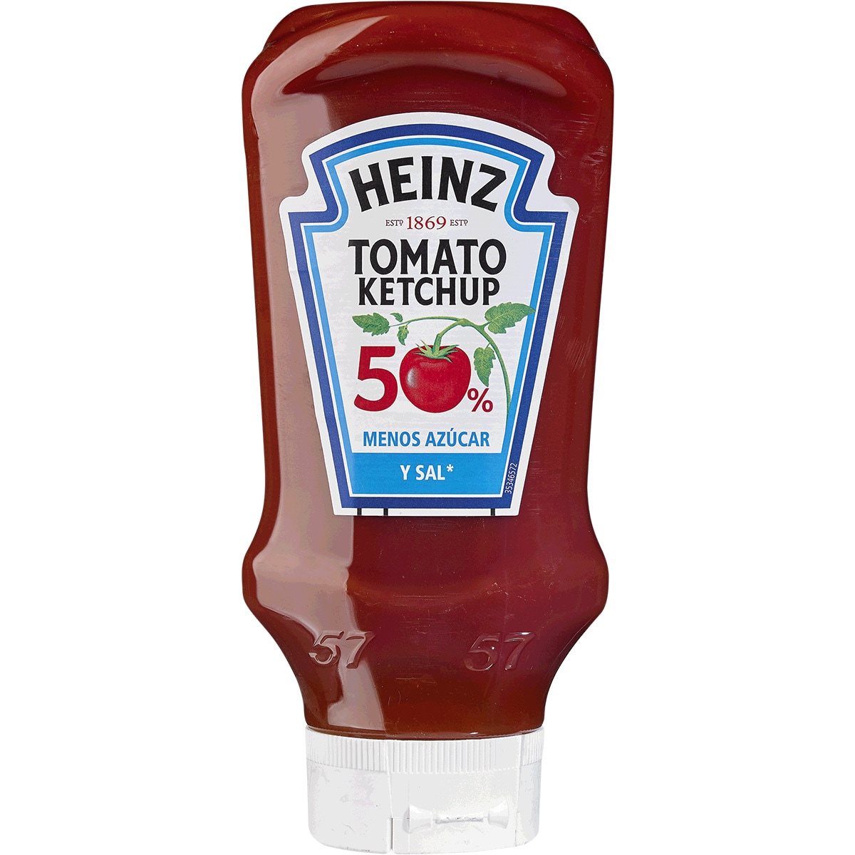 Ketchup 50 Menos Açúcares embalagem 555 g Heinz Supermercado El