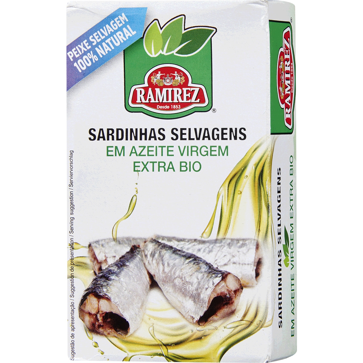 Sardinhas Selvagens Em Azeite Virgem Extra Biol Gico Embalagem G