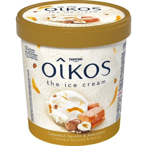 Gelado Caramelo Salgado Embalagem Ml Oikos Supermercado El