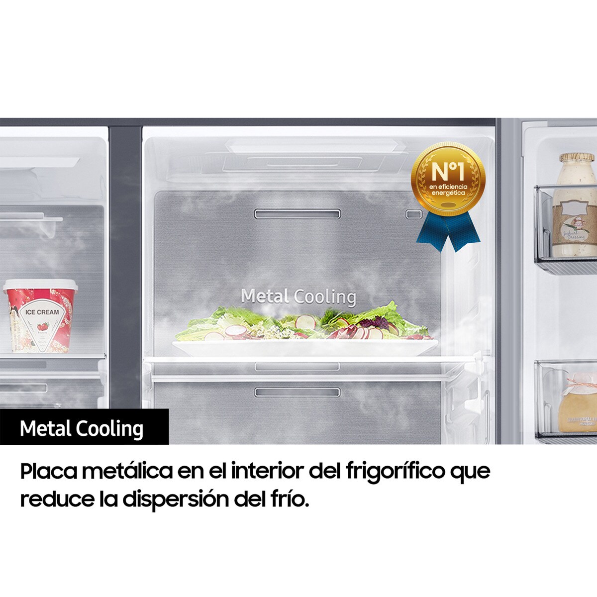 Frigorífico americano Samsung Dispensador RS68A884CSL EF