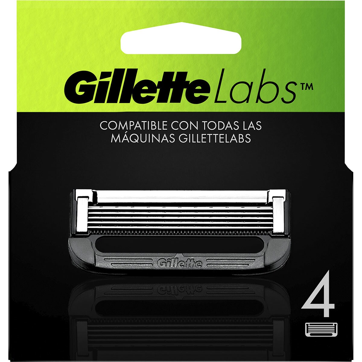 Labs Recambio Maquinilla De Afeitar Blister 4 Unidades GILLETTE