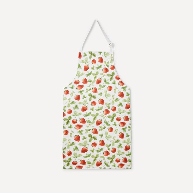 El Corte Inglés Fresas cotton apron