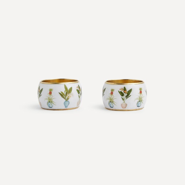 El Corte Inglés Vases set of 2 napkin rings