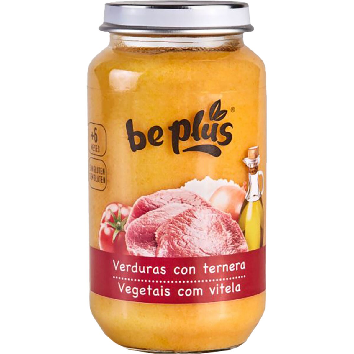 Comprar Tarrito De Verduras Con Ternera Sin Gluten Desde Meses Envase