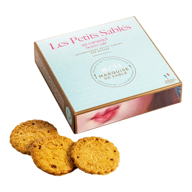 Biscuits au beurre Sablés aux pépites de caramel La Sablésienne