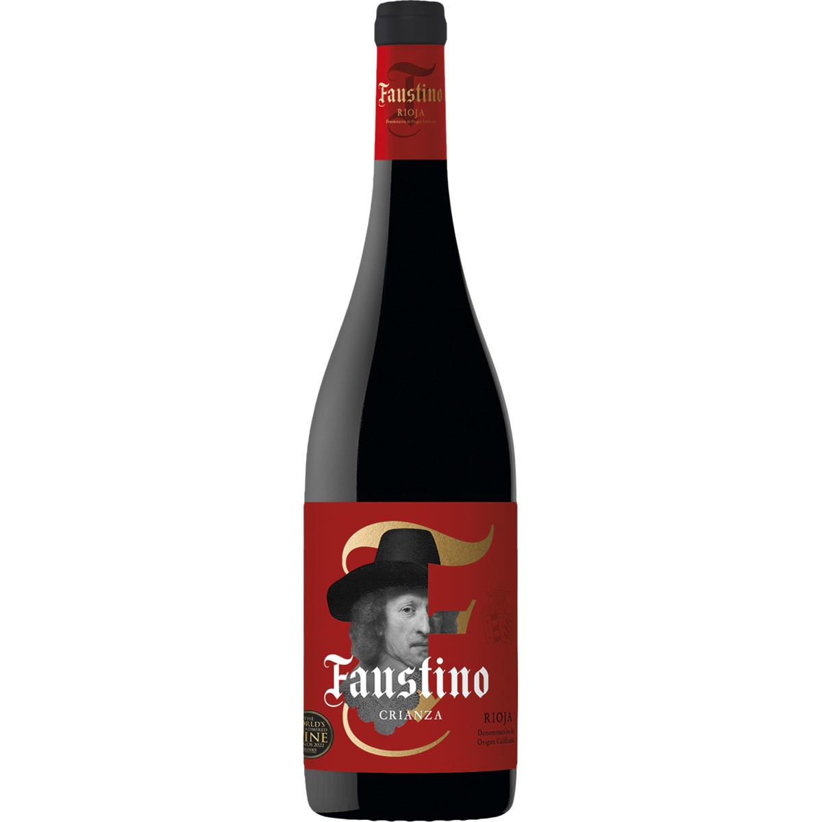 Vino Tinto Crianza DOCa Rioja Botella 75 Cl FAUSTINO Supermercado