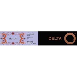 Delta Q Café Timor embalagem 10 cápsulas