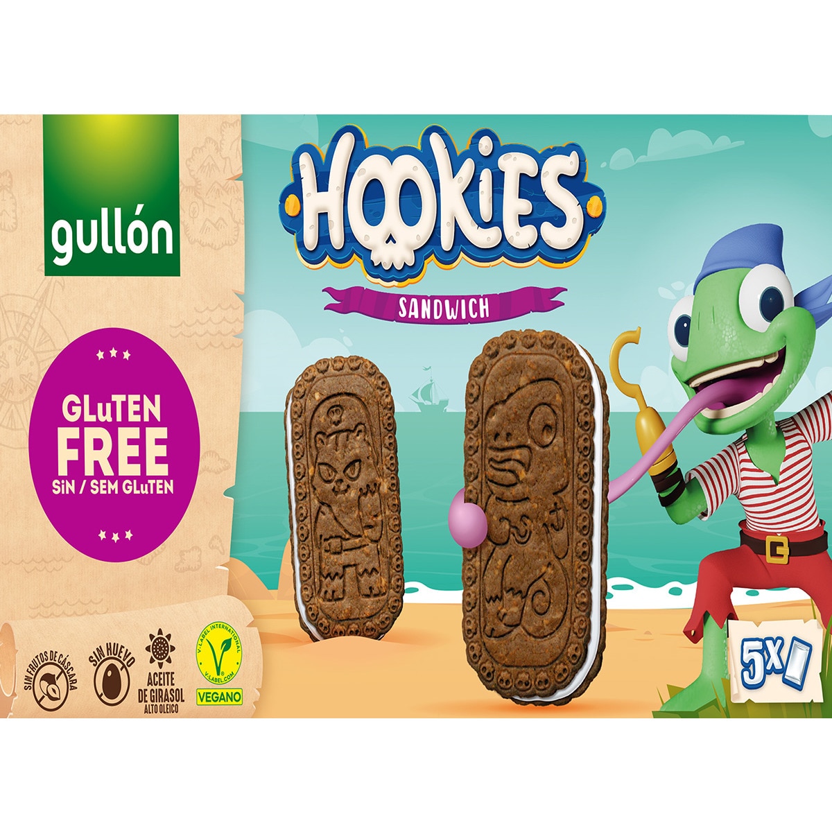 Hookies Mini Cereais Vegan Embalagem G Gull N Supermercado El