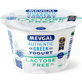 Iogurte Grego 2 Sem Lactose Embalagem 150 G Mevgal Supermercado El