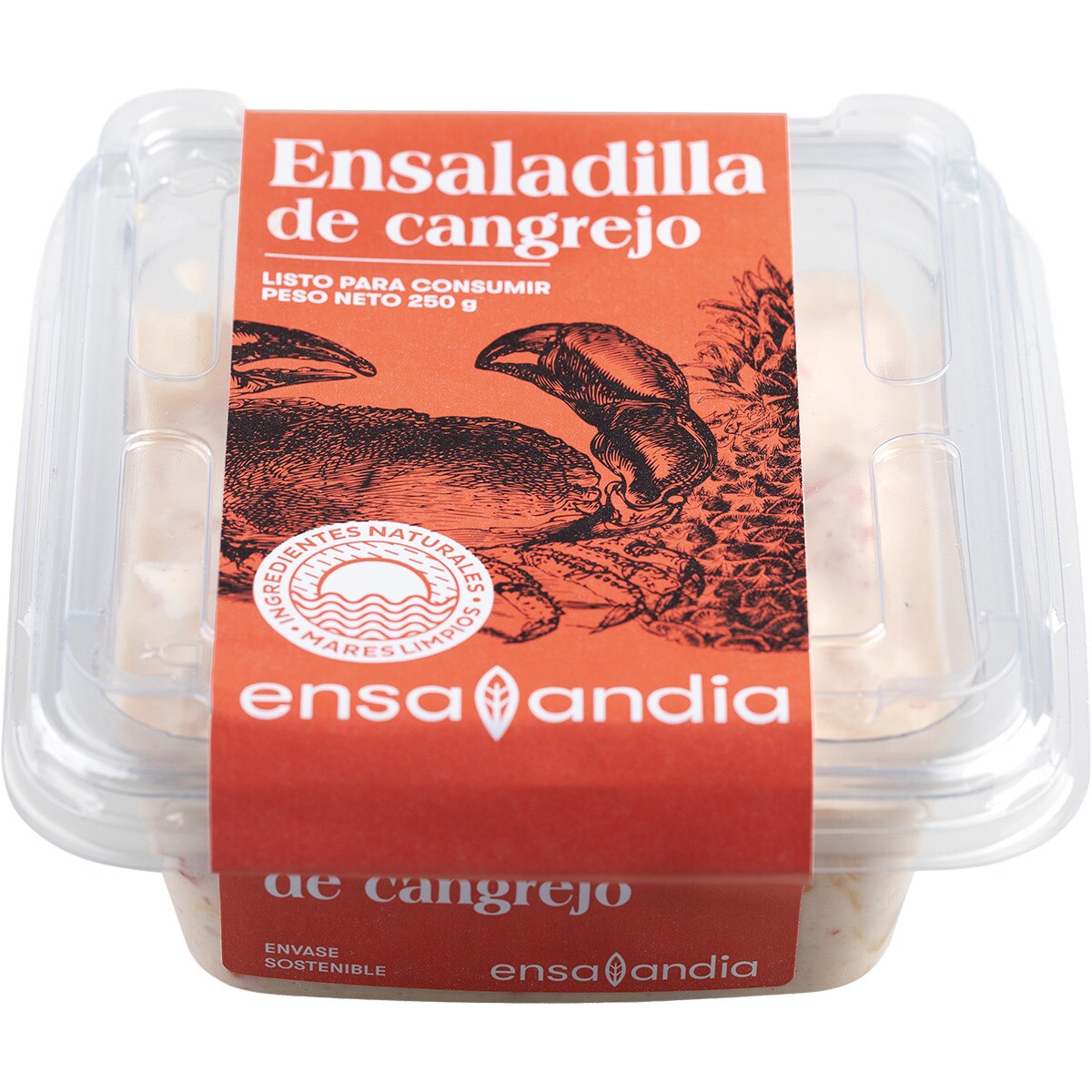 Ensaladilla De Cangrejo Tarrina 250 G ENSALANDIA Supermercado El