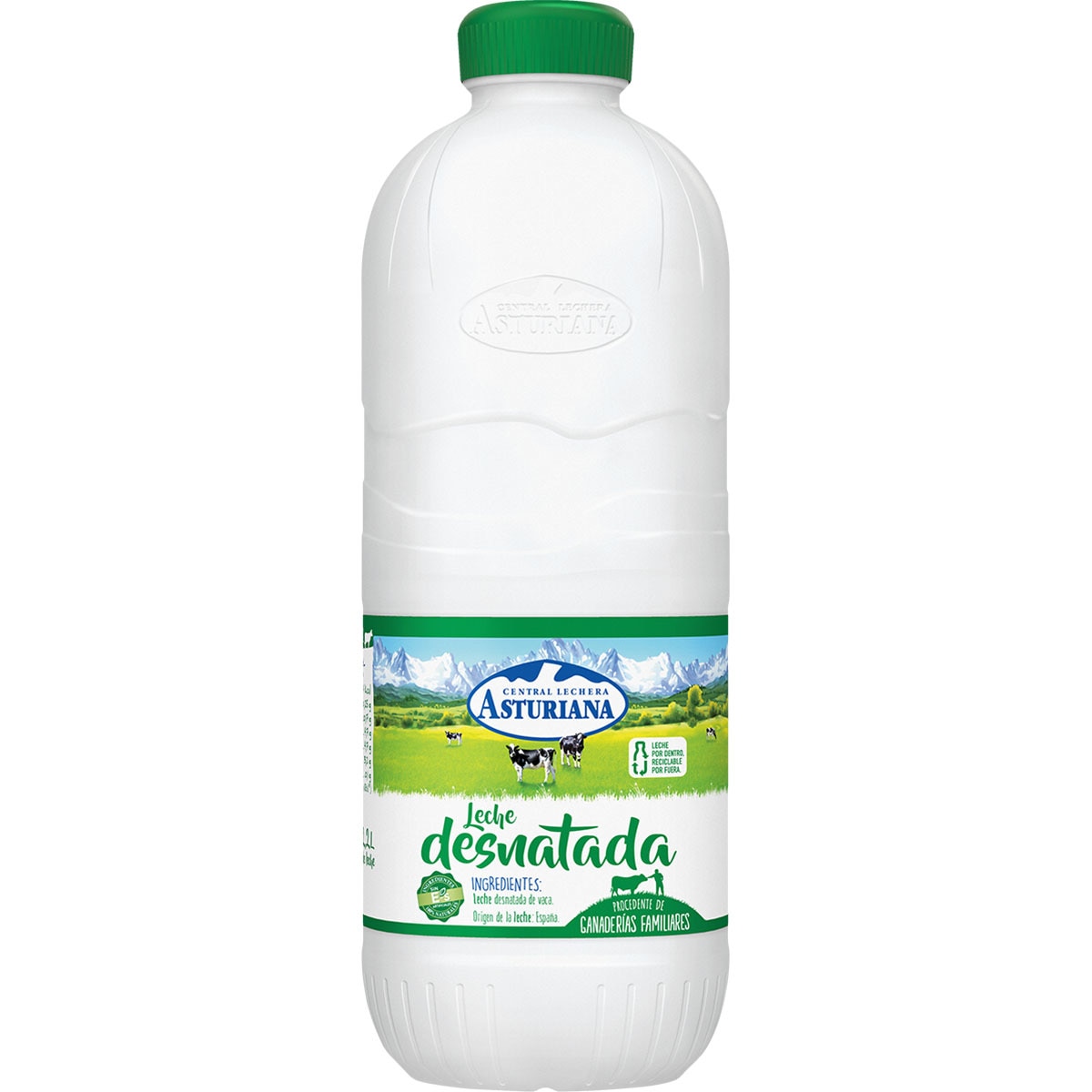 Leche Desnatada Botella 2 2 L ASTURIANA Supermercado El Corte