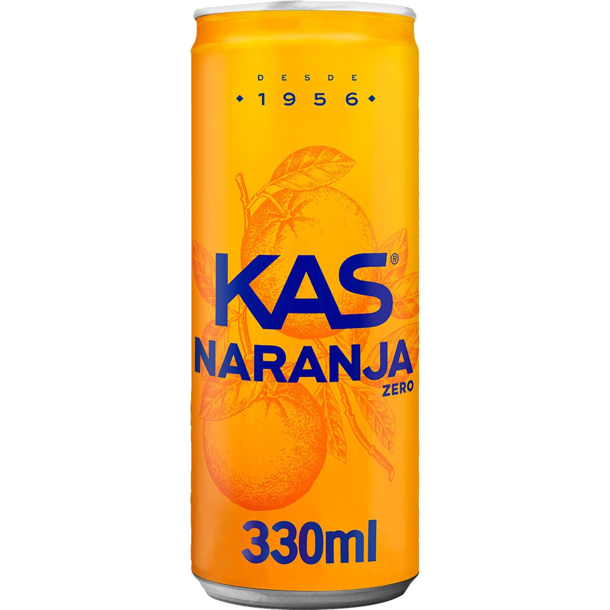 Refresco De Naranja Con Gas Lata Cl Kas Zero Supermercado El