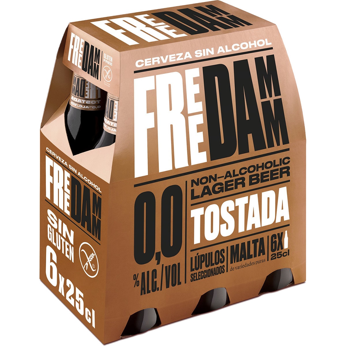 Cerveza Tostada Alcohol Tipo Lager Pack Botellas Cl Free