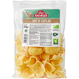 Chips De Lentejas Ecol Gicos Bolsa G Natursoy Supermercado El