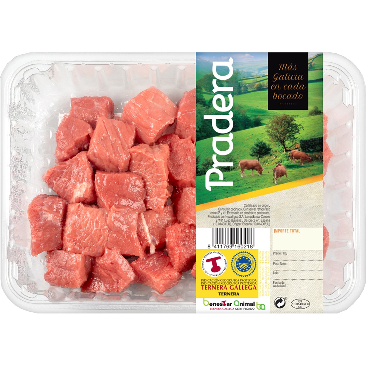 Comprar Ternera Gallega Suprema Carne Magra Ragout Para Estofado IGP