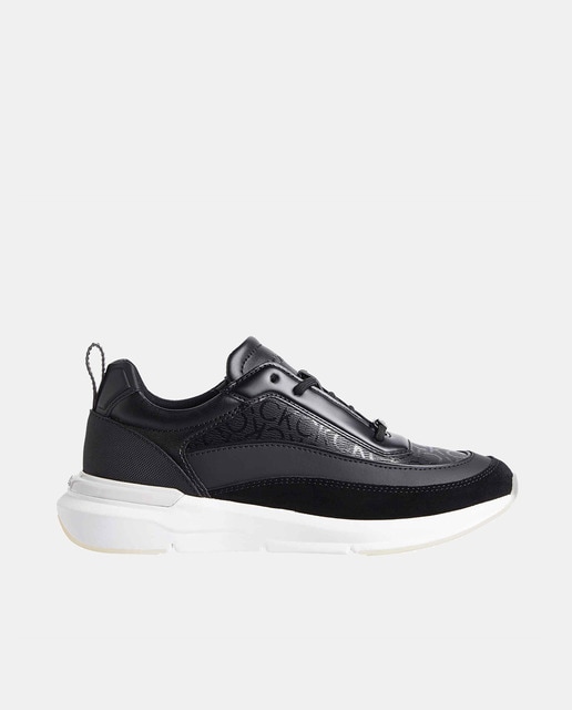 Zwarte calvin klein online sneakers