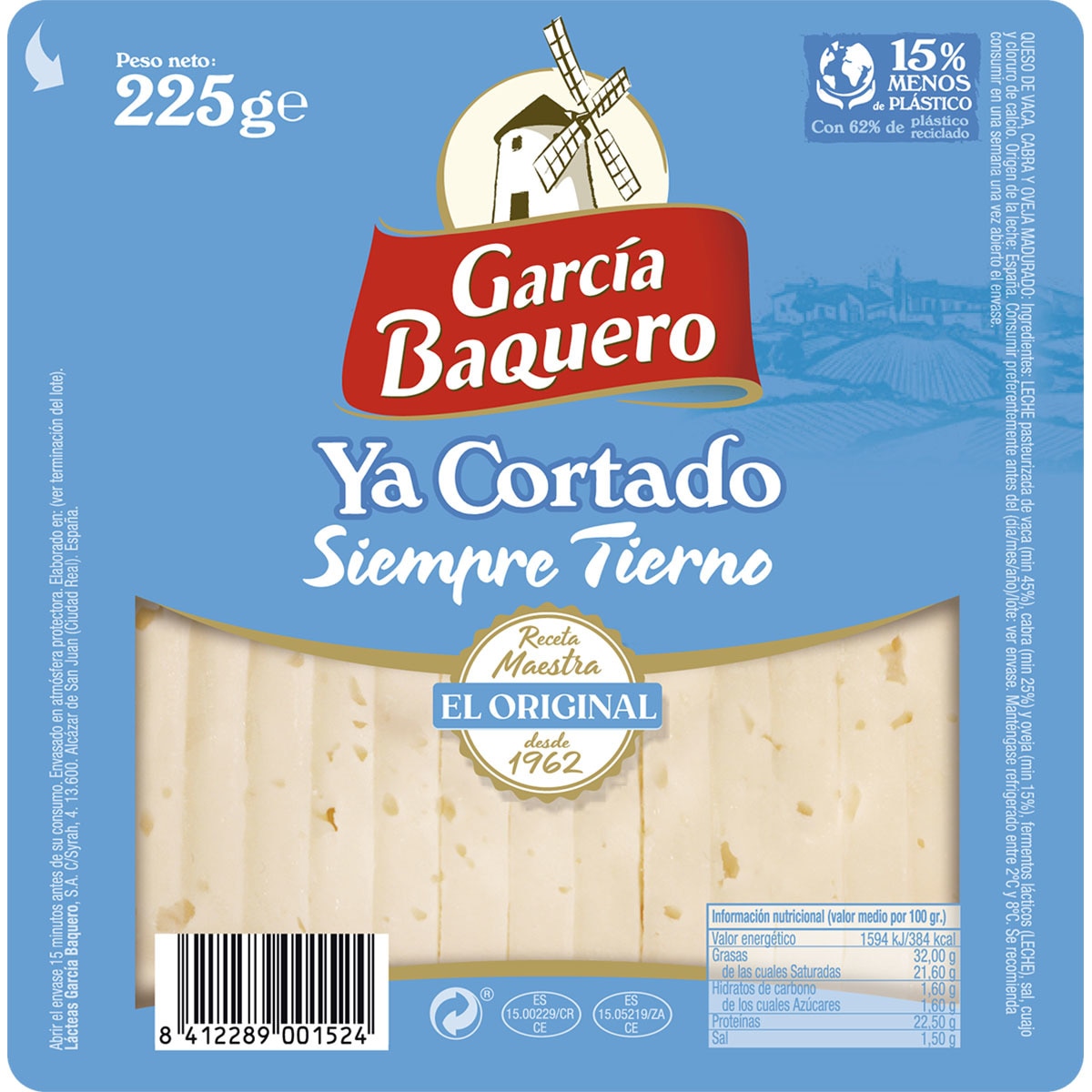 Queso Tierno Mezcla Madurado Elaborado Con Leche Pasteurizada Ya