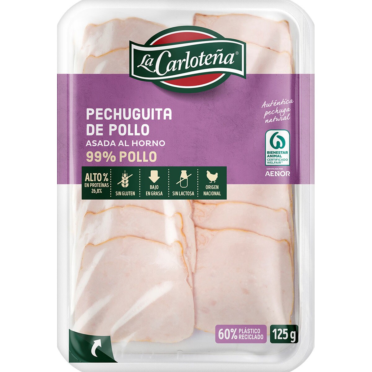 Comprar Pechuguita De Pollo Asada Al Horno Bajo En Grasa En Lonchas Sin