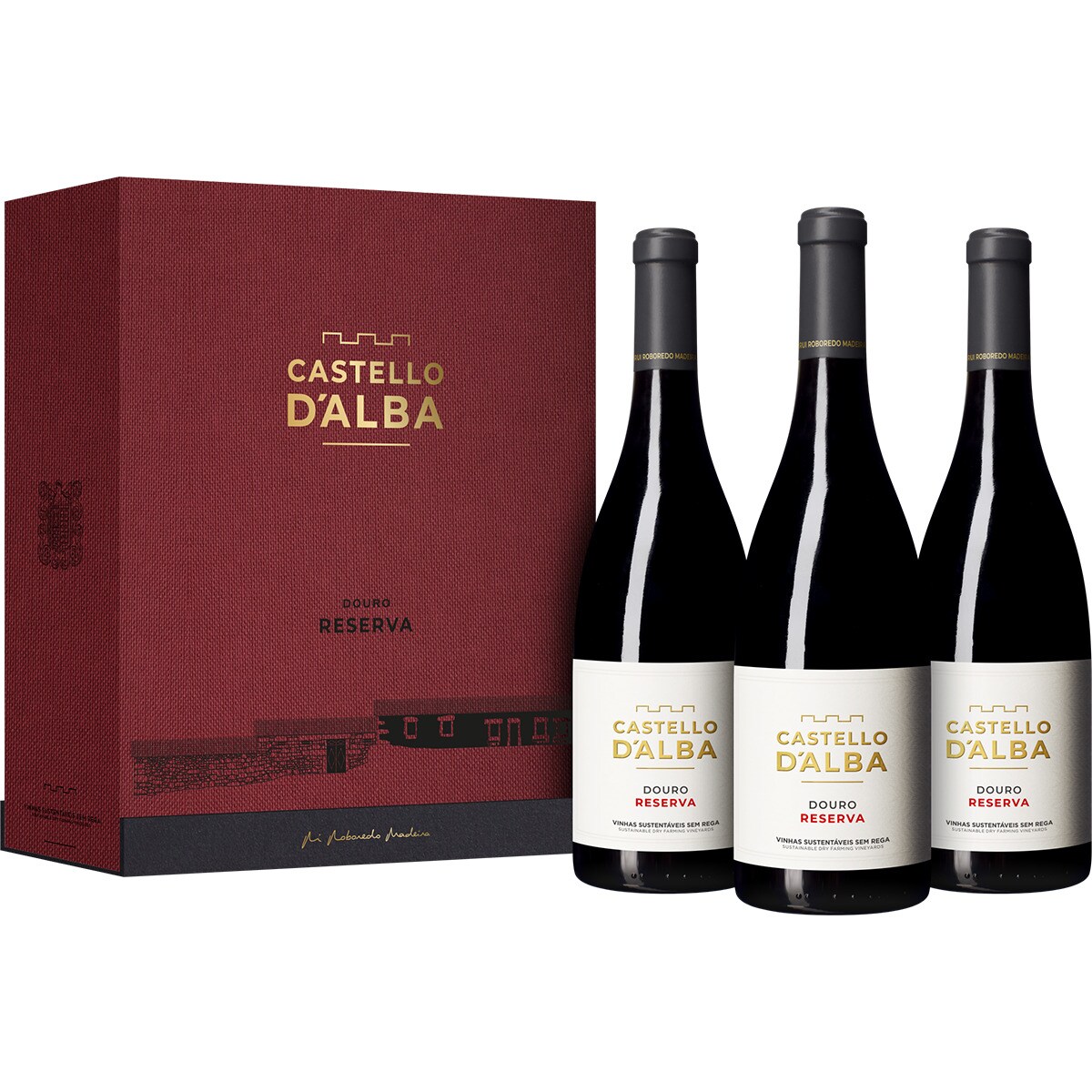 Vinho Tinto Do Douro Reserva Pack Unidades Embalagem Cl Castello