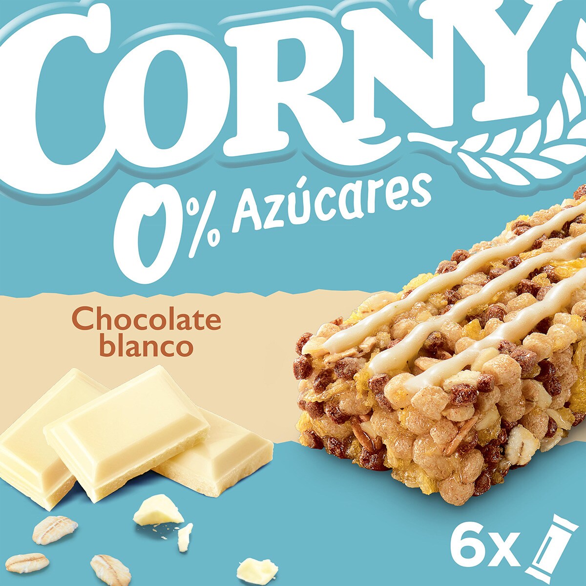 Barritas De Cereales Con Chocolate Blanco Az Cares A Adidos Y Sin