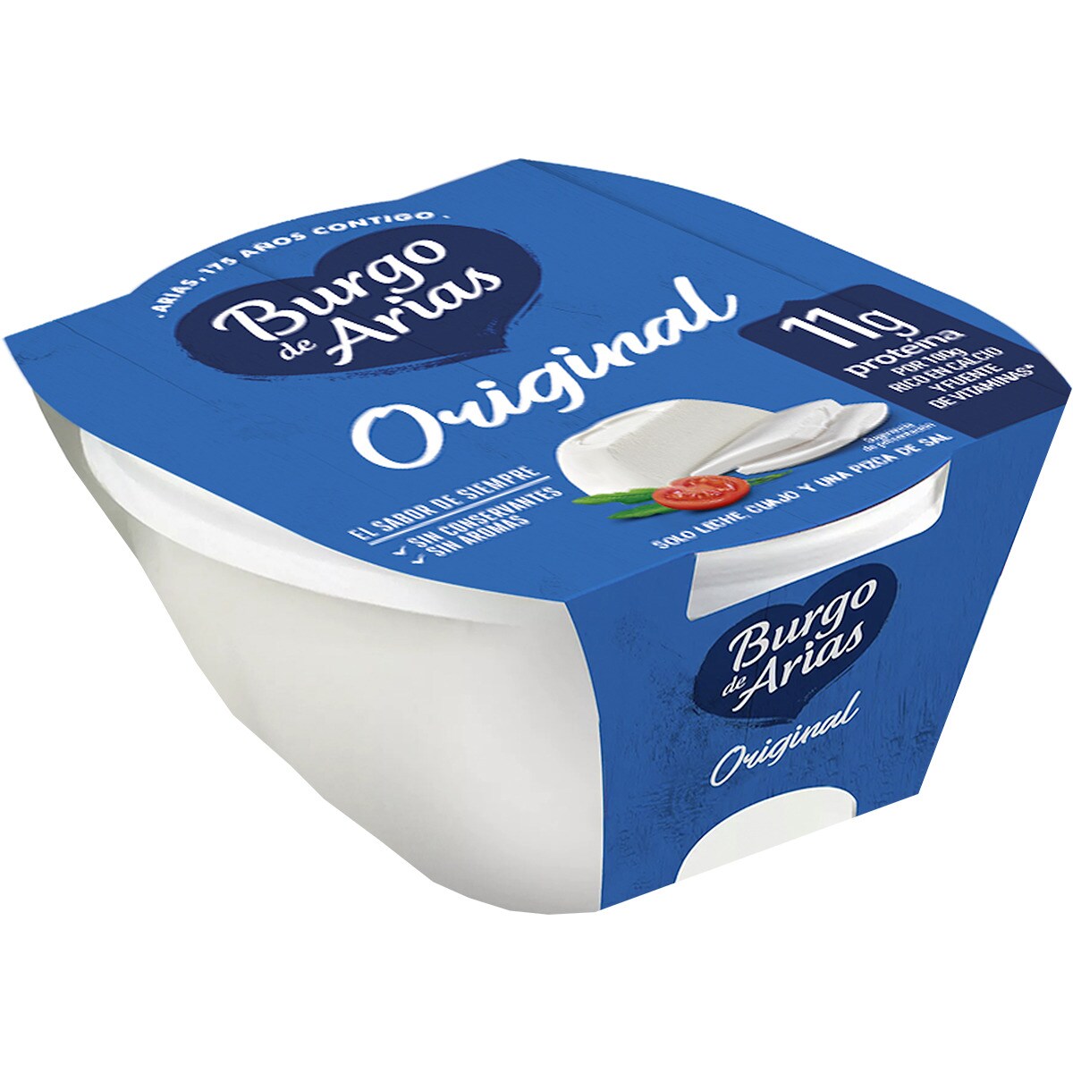 Queso Fresco Individual Envase G Burgo De Arias Supermercado El