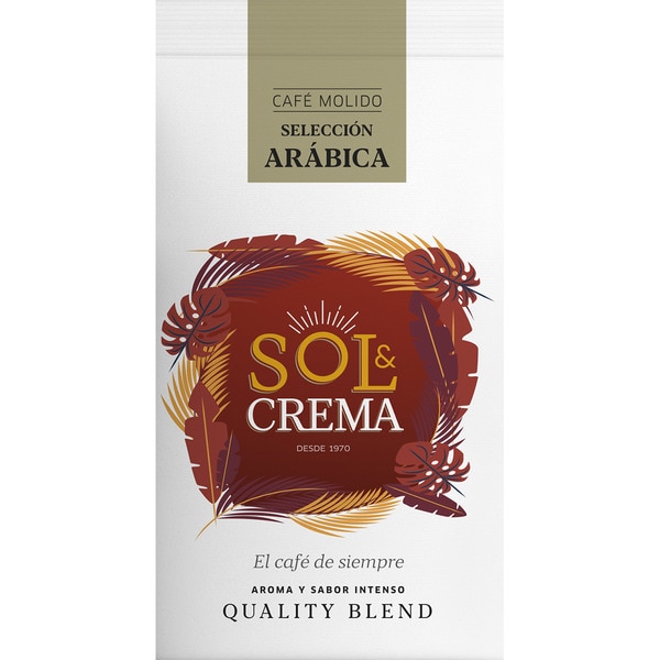 Selecci N Ar Bica Caf Molido Intenso Paquete G Sol Y Crema