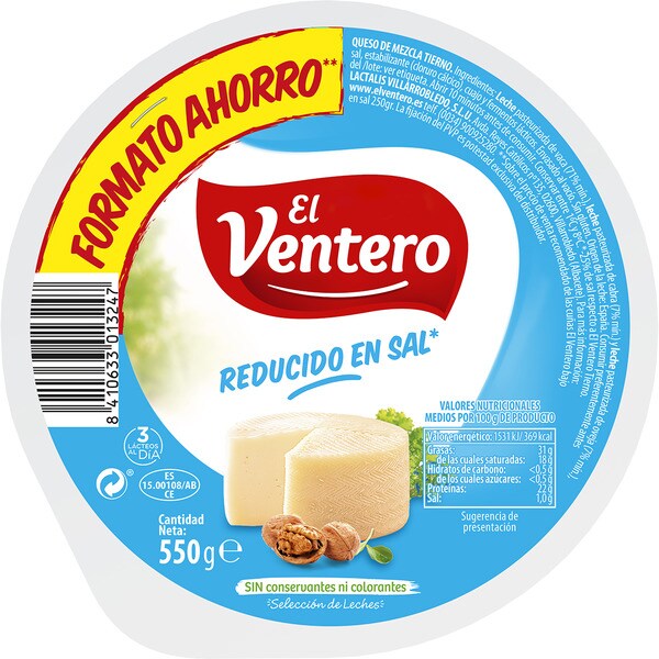 Queso Tierno Mezcla Mini Bajo En Sal Elaborado Con Leche Pasteurizada