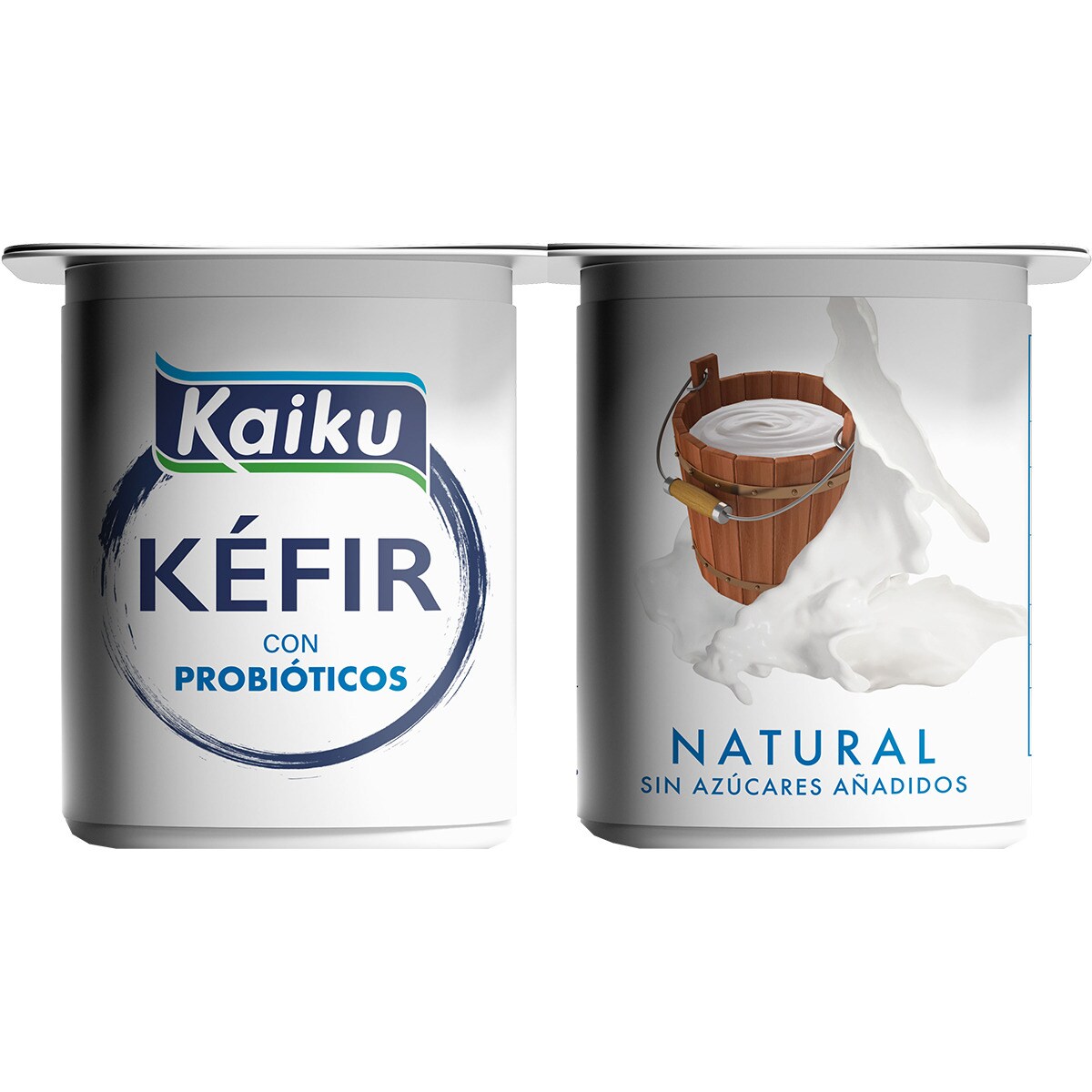 Kéfir natural sin azúcares añadidos pack 4 unidades 125 g KAIKU