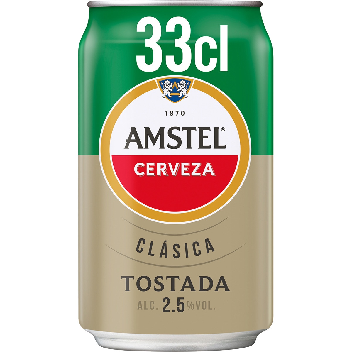 Cl Sica Cerveza Tostada Lata Cl Amstel Supermercado El Corte