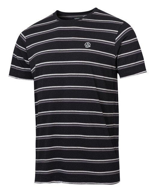 Camiseta hombre en manga corta y rayas Camiseta hombre en manga corta y rayas