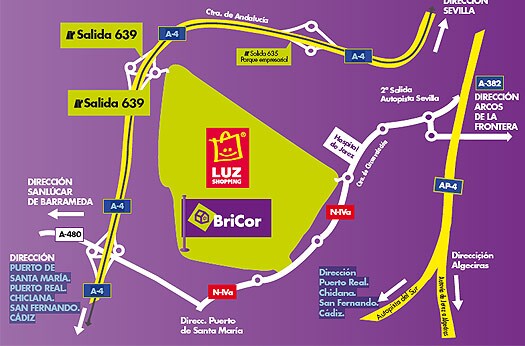 Plano Centro Comercial Luz Shopping