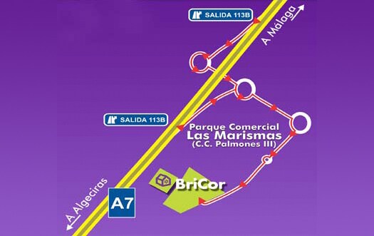 Plano Parque Comercial Las Marismas