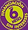 6 meses sin intereses
