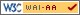 Logotipo W3C WAI Doble A