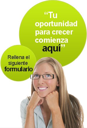 Tu oportunidad para crecer comienza aquí. Rellena el siguiente formulario.