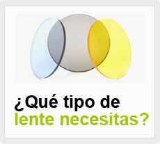 &iquest;Qué tipo de lente necesitas?