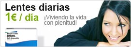 Lentes diarias 1&euro; al día &iexcl;viviendo la vida con plenitud!