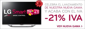 LG acaba con el 21% de IVA
