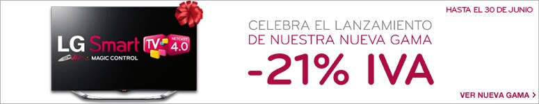 LG acaba con el 21% de IVA
