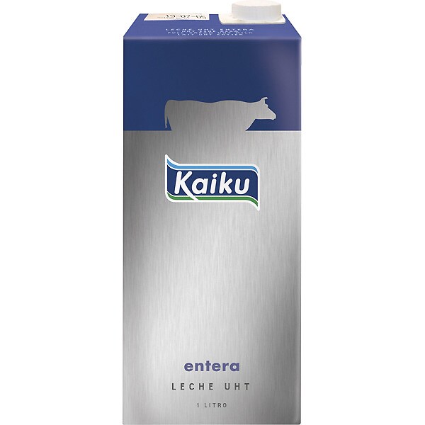 leche entera envase 1 l · KAIKU · Supermercado El Corte Inglés