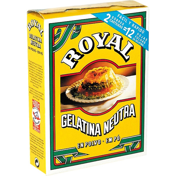 gelatina neutra en polvo estuche 20 g · ROYAL · Supermercado El Corte
